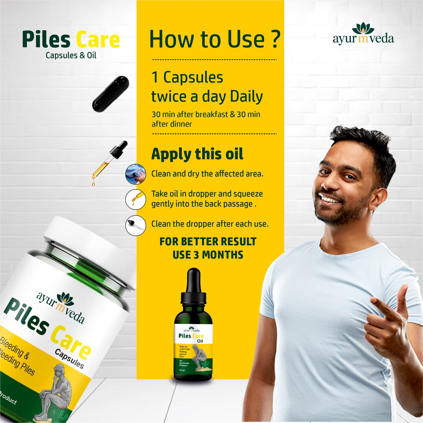 Piles Care Capsules & Oil
